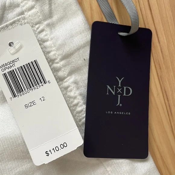 NWT NYDJ LINEN TROUSER Size 12 - Picture 3 of 7